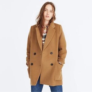 Madewell Hollis Double-Breasted Coat